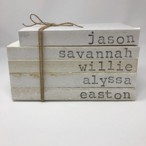 Farmhouse Book Stack SET OF THREE (3) - Picture 7 of 15